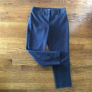 Loft navy blue capris size 2